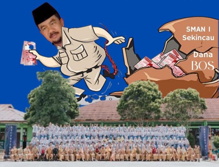 DIDUGA KORUPSI DANA BOS RATUSAN JUTA RUPIAH , MORAL OKNUM KEPSEK SMA NEGRI 1 SEKINCAU BOBROK.