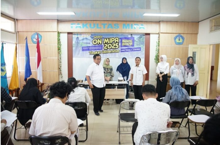 Unila Gelar ONMIPA-PT 2025, 215 Mahasiswa Ikuti Kompetisi Sains