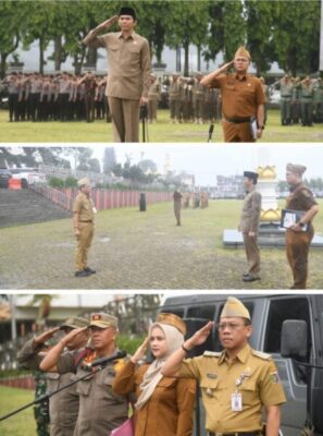 Wakil Ketua Komisi I DPRD Provinsi Lampung Pimpin Upacara Bersama Forkopimda Tahun 2026