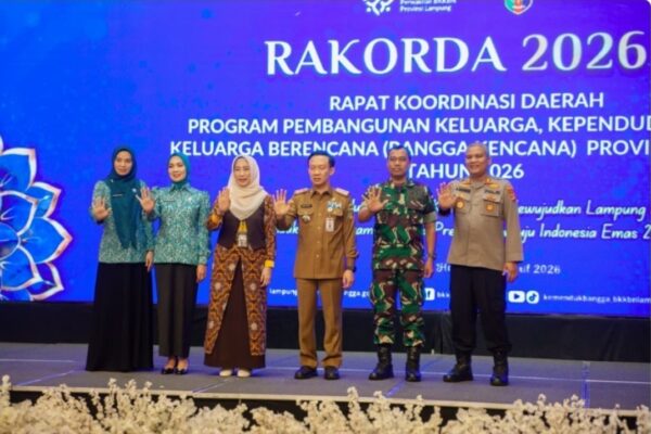 Lampung Raih Apresiasi Nasional atas Peta Jalan Pembangunan Kependudukan 2025